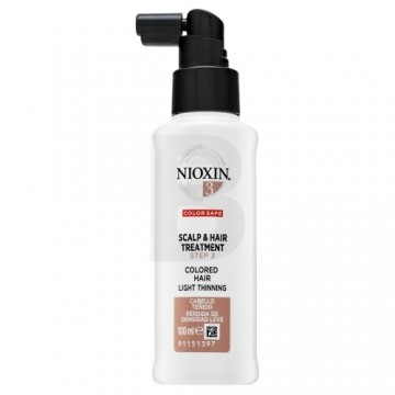 Nioxin System 3 Scalp & Hair Treatment rinseless treatment for fine coloured hair 100 ml