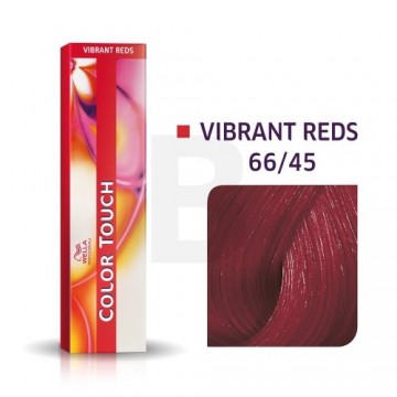 Wella Professionals Color Touch Vibrant Reds profesionālā demi-permanentā matu krāsa ar daudzdimensiju efektu 66|45 60 ml