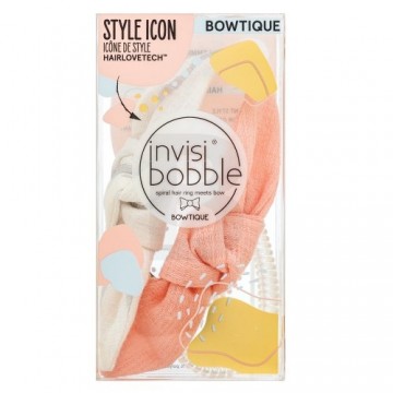 InvisiBobble Bowtique Nordic Breeze Summer Lemming Go Duo hair elastic