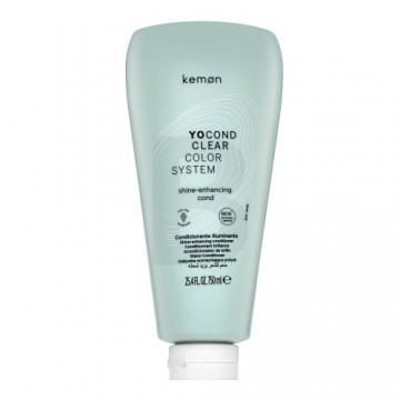 Kemon Yo Cond Color System Shine-Enhancing Cond barojošs kondicionieris krāsotiem matiem Clear 750 ml