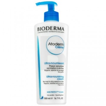 Bioderma Atoderm Mitrinošs krēms īpaši barojošs 500 ml