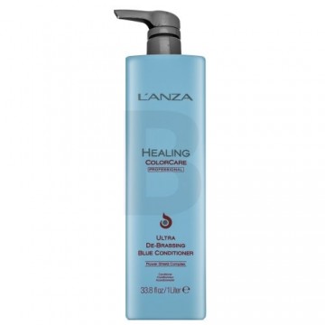 L'ANZA Healing ColorCare De-Brassing Blue Conditioner tinted conditioner for brown shades 1000 ml