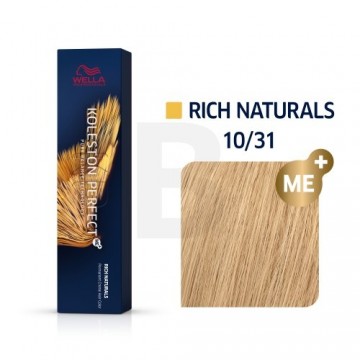 Wella Professionals Koleston Perfect Me+ Rich Naturals профессиональный перманентный цвет волос 10|31 60 мл