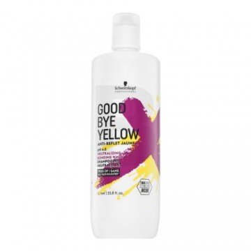 Schwarzkopf Professional Good Bye Yellow Neutralizing Bonding Wash Shampoo for neutralizing yellow tones 1000 ml