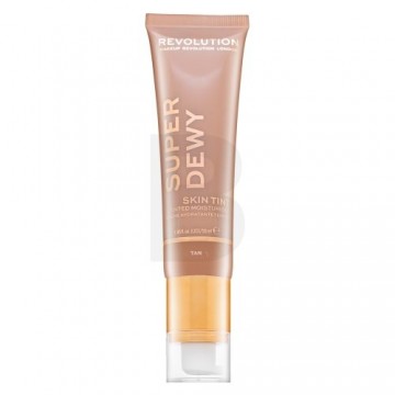 Makeup Revolution Super Dewy Skin Tint Moisturizer - Tan 55 ml