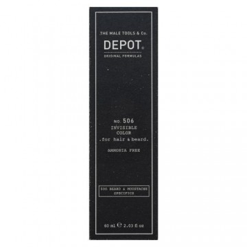 Depot No. 506 Invisible Color semi-permanent hair and beard color Natural Graphite 60 ml