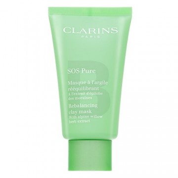 Clarins attīrošā maska SOS Pure Rebalancing Clay Mask 75 ml