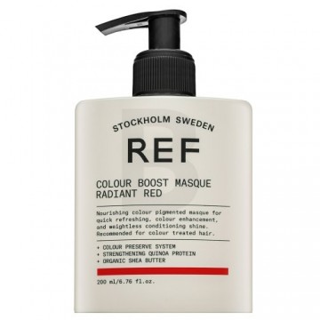 REF Colour Boost Masque nourishing mask with colour pigments to revive the colour Radiant Red 200 ml