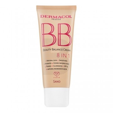 Dermacol BB Beauty Balance Cream 8in1 for unified and radiant skin Sand 30 ml