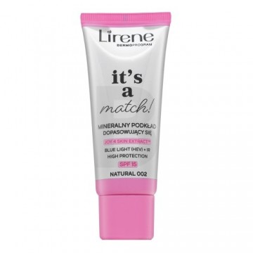 Lirene Tas ir Match! Minerālais tonālais krēms SPF15 002 Natural 30 ml