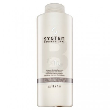 System Professional Deep Cleanser Shampoo cleansing shampoo for all hair types 1000 ml