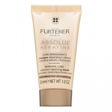 Rene Furterer Absolue Keratin Ultimate Repairing Mask strengthening mask for fine hair Fine Hair 30 ml