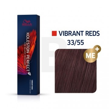 Wella Professionals Koleston Perfect Me+ Vibrant Reds profesionāla permanentā matu krāsa 33|55 60 ml