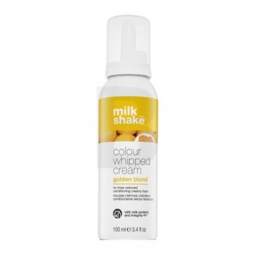 Milk_Shake Colour Whipped Cream Tinted Mousse to revive warm blonde hair shades Golden Blond 100 ml