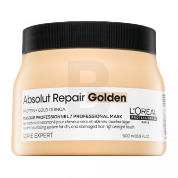 L'oreal Professionnel Paris L´Oréal Professionnel Série Expert Absolut Repair Gold Quinoa + Protein Golden Masque barojoša maska ļoti bojātiem matiem 500 ml