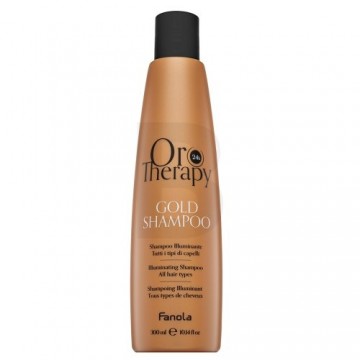 Fanola Oro Therapy 24k Gold Shampoo for softness and shine 300 ml