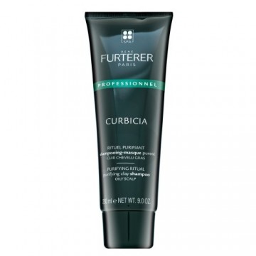 RenÉ Furterer Rene Furterer Curbicia Purifying Ritual attīrošs māla šampūns attīrošs šampūns taukainai galvas ādai 250 ml