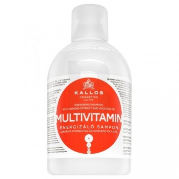 Kallos Multivitamin Energising Shampoo stiprinošs šampūns novājinātiem matiem 1000 ml