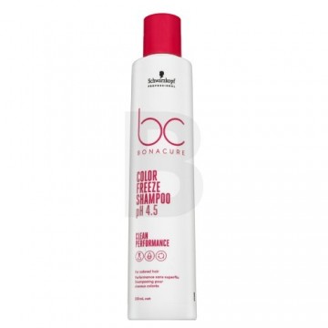 Schwarzkopf Professional BC Bonacure Color Freeze Shampoo pH 4.5 Clean Performance protective shampoo for colored hair 250 ml