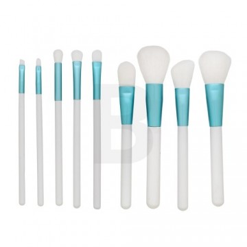 MIMO Makeup Brush Set White 9 Pcs