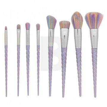 MIMO Makeup Brush Set Unicorn Pastel 8 Pcs