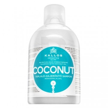 Kallos Coconut Nutritive-Hair Strengthening Shampoo укрепляющий шампунь для ослабленных волос 1000 мл