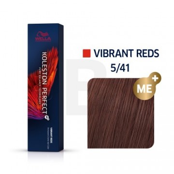 Wella Professionals Koleston Perfect Me+ Vibrant Reds profesionāla permanentā matu krāsa 5|41 60 ml