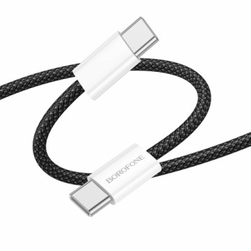 OEM Borofone Cable BX103 Original - Type C to Typ C - 60W 3A 1 metre black