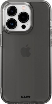 LAUT Crystal Matter X case with MagSafe for iPhone 15 Pro Max - transparent and black