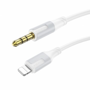 Borofone Cable BL19 Creator - jack 3,5mm to Lightning - 1 metre white