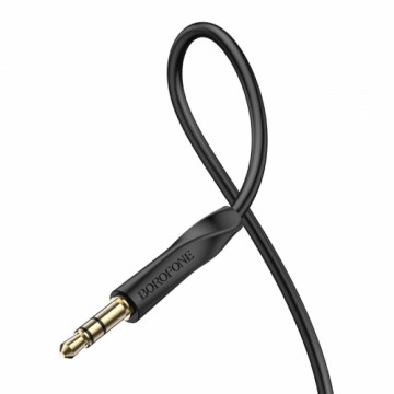 Borofone Cable BL16 - jack 3,5mm to jack 3,5mm - 1 metr black