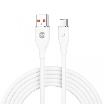 Forever cable USB - USB-C 1,0 m 6A white