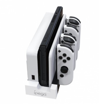 iPega 9186 Charger Dock pro N-Switch a Joy-con White|Black