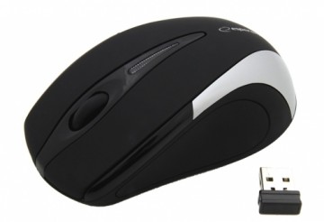 ESPERANZA Wireless Mouse Optical EM101S USBNANO Output 2 4 GHz silver