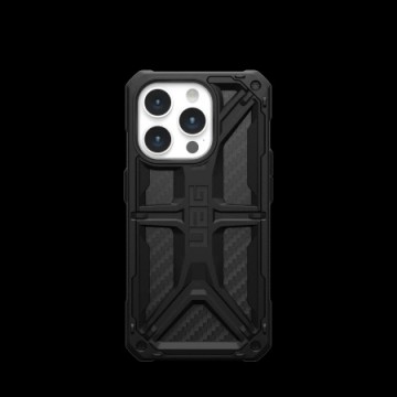 UAG Monarch - protective case for iPhone 15 Pro (carbon fiber)