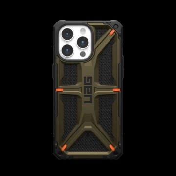 UAG Monarch - protective case for iPhone 15 Pro Max (kevlar element green)