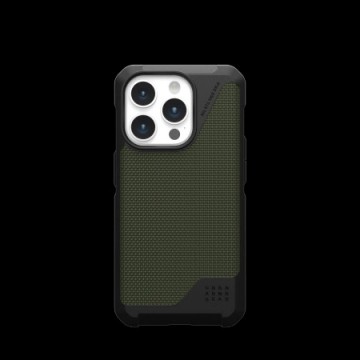 UAG Metropolis LT MagSafe case for iPhone 15 Pro - green Kevlar