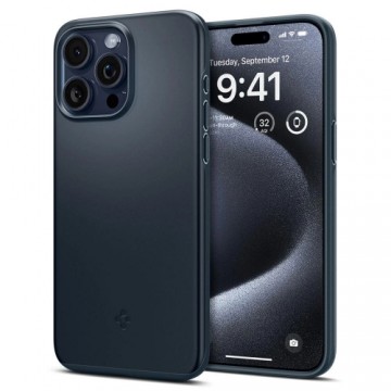 Spigen Thin Fit, metal slate - iPhone 15 Pro