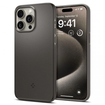 Spigen Thin Fit, gunmetal - iPhone 15 Pro Max