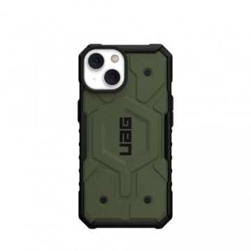 UAG Pathfinder - protective case for iPhone 14 Plus compatible with MagSafe (olive)