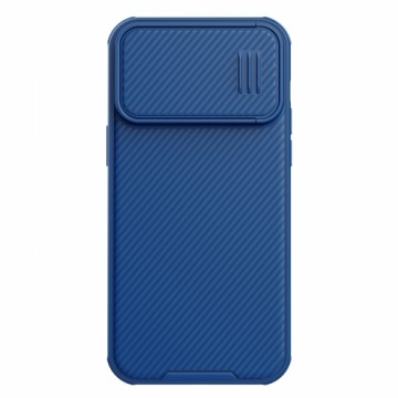 Nillkin CamShield S Case iPhone 14 Pro Max Armored Cover Camera Protector Blue