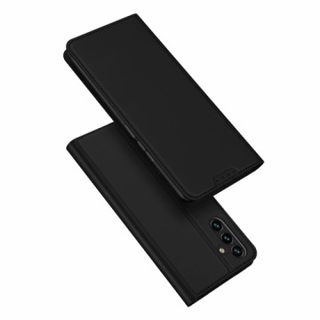 Dux Ducis Skin Pro Case for Samsung Galaxy A14 4G | 5G Cover with Flip Card Wallet Stand Black