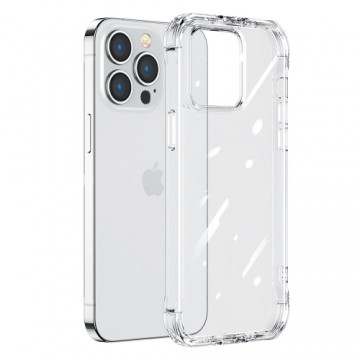 Joyroom Defender Series Case Cover for iPhone 14 Plus Armored Hook Cover Stand Clear (JR-14H3)