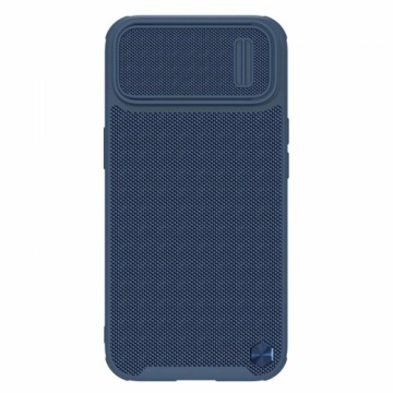 Nillkin Textured S Case for iPhone 14, armored cover with camera cover, blue