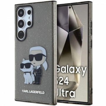 Karl Lagerfeld KLHCS24LHNKCTGK S24 Ultra S928 czarny|black hardcase Glitter Karl&Choupette