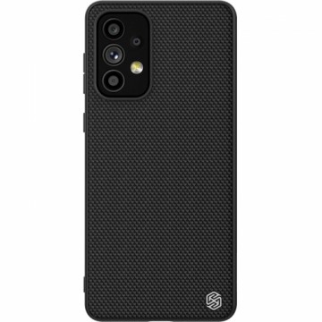 Nillkin Textured Case durable reinforced case with gel frame and nylon back for Samsung Galaxy A73 black