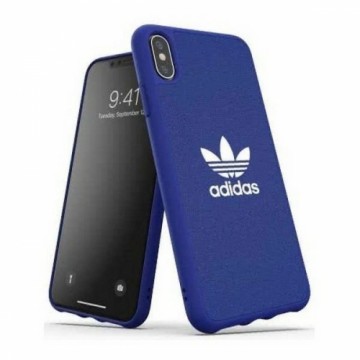 Adidas Moulded Case CANVAS iPhone Xs Max niebieski|blue 34960