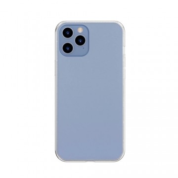 Baseus Frosted Glass Case Rigid case with flexible frame iPhone 12 Pro Max White (WIAPIPH67N-WS02)