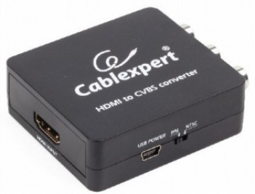 Adapteris Gembird HDMI to CVBS + Stereo Audio Converter