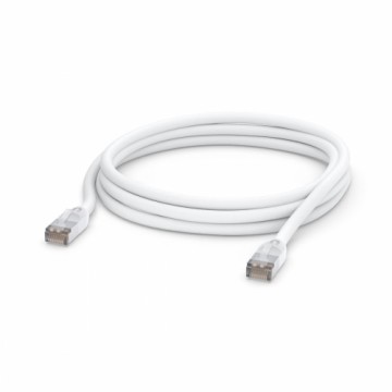 Ubiquiti UACC-Cable-Patch-Outdoor-3m-WH | LAN Patchcord | Āra, Cat.5e STP, 3m, balts